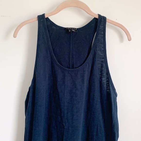 Theory Racerback Burnout Tank - Picture 2 of 7